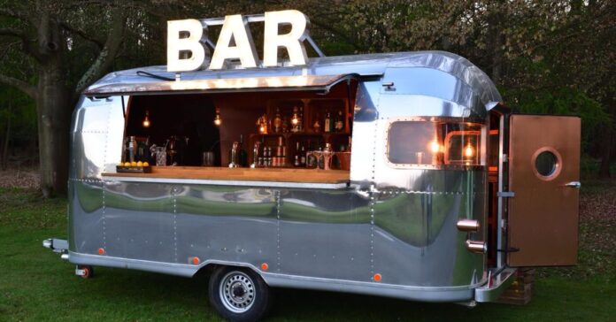 mobile bar trailer